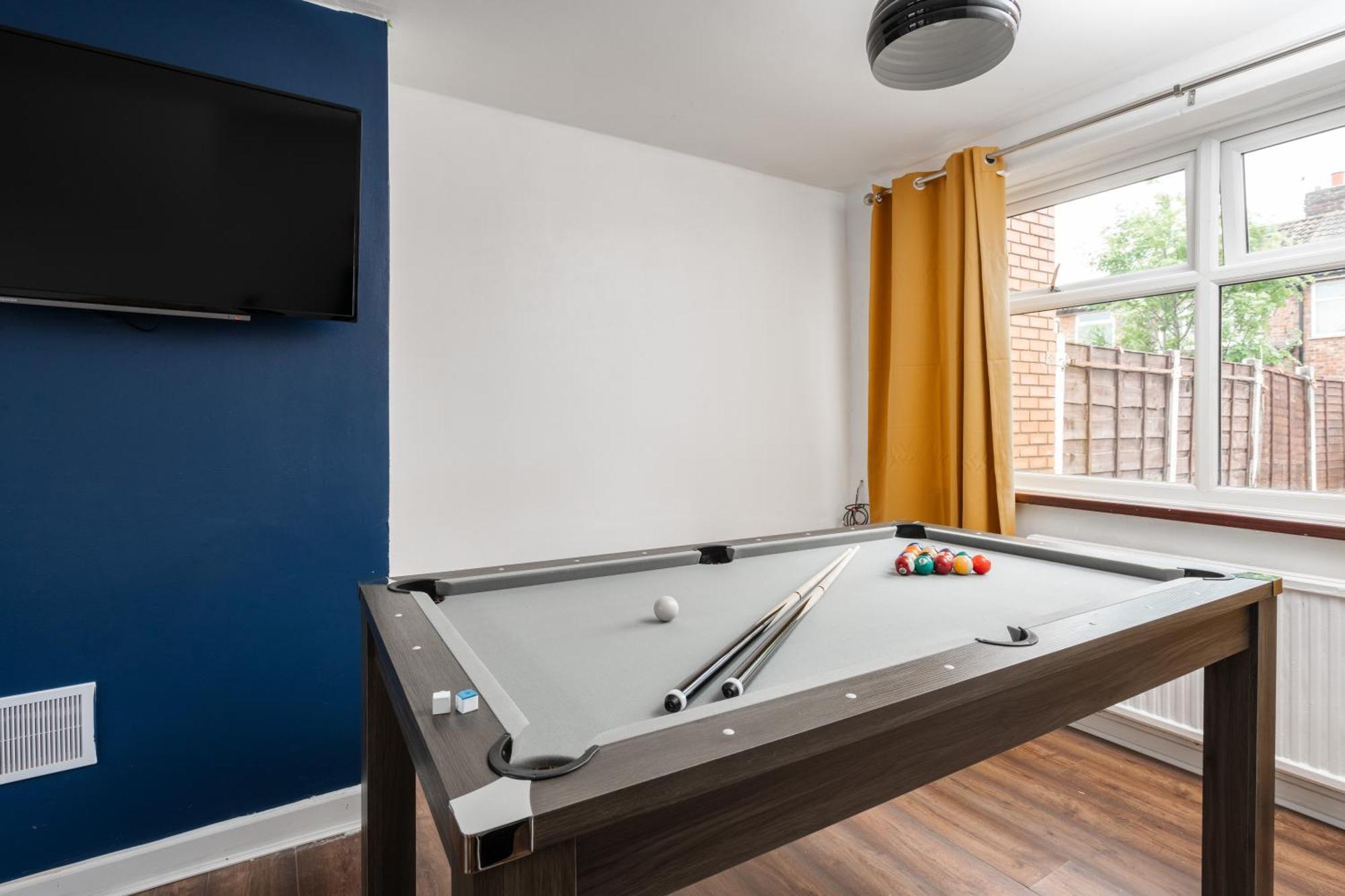 Comfy 3Br Home - Pool Table - Games - Sleeps 8 Manchester Esterno foto